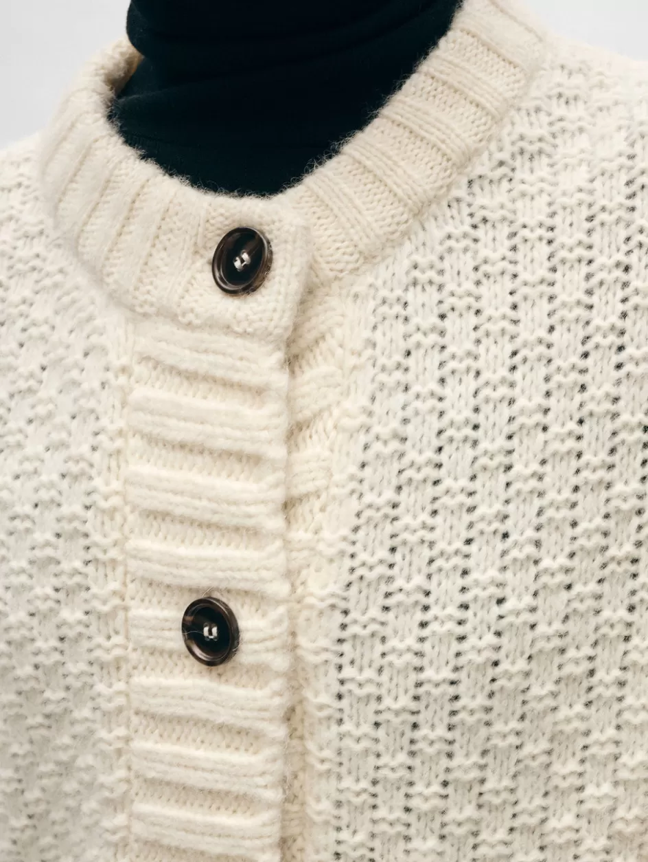 White + Warren Cardigans-alpaca blend cardigan