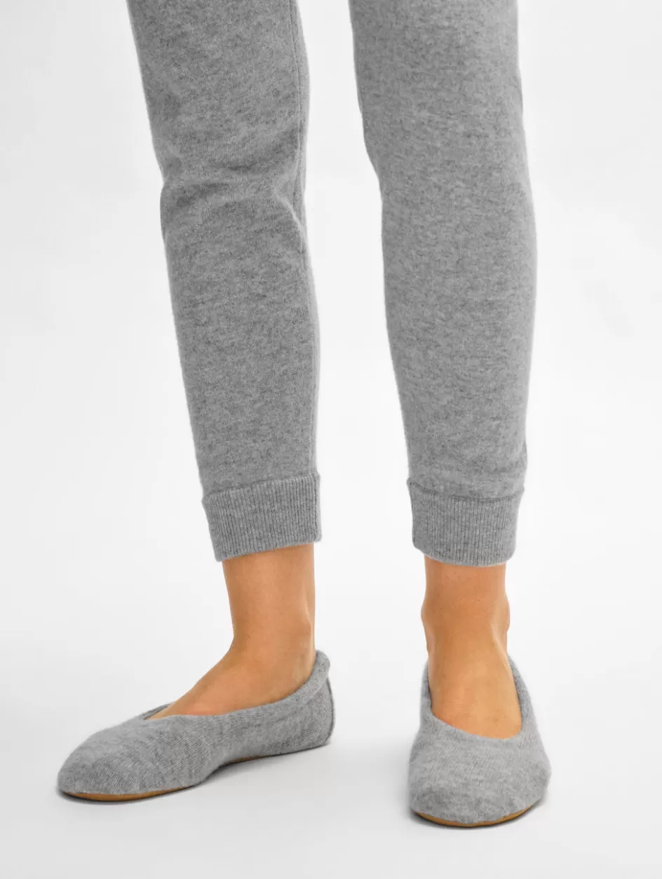 White + Warren Socks + Slippers-cashmere ballet slipper