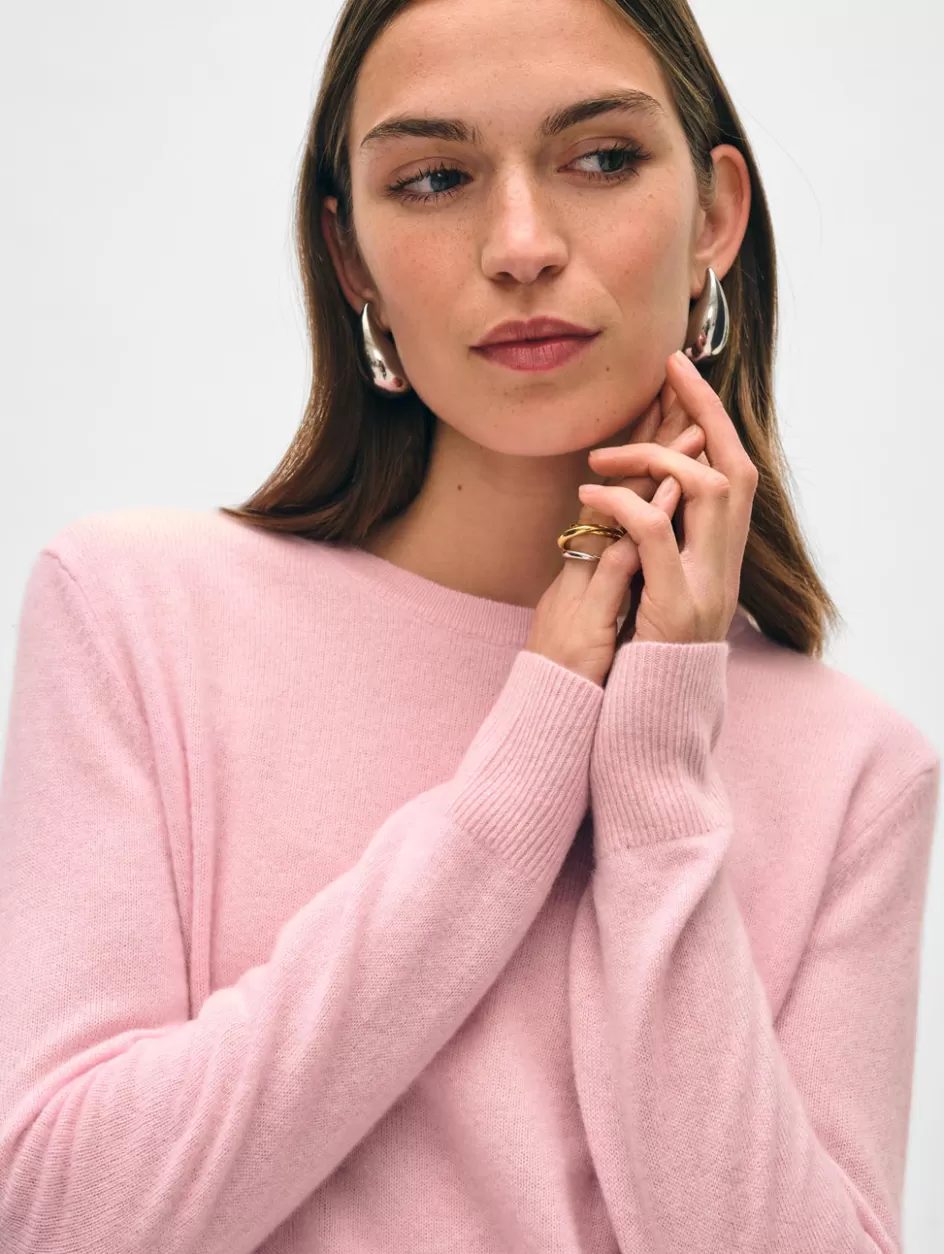 White + Warren Sweaters-cashmere crewneck