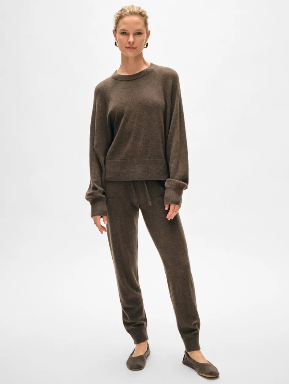 White + Warren Lounge-cashmere easy sweatshirt