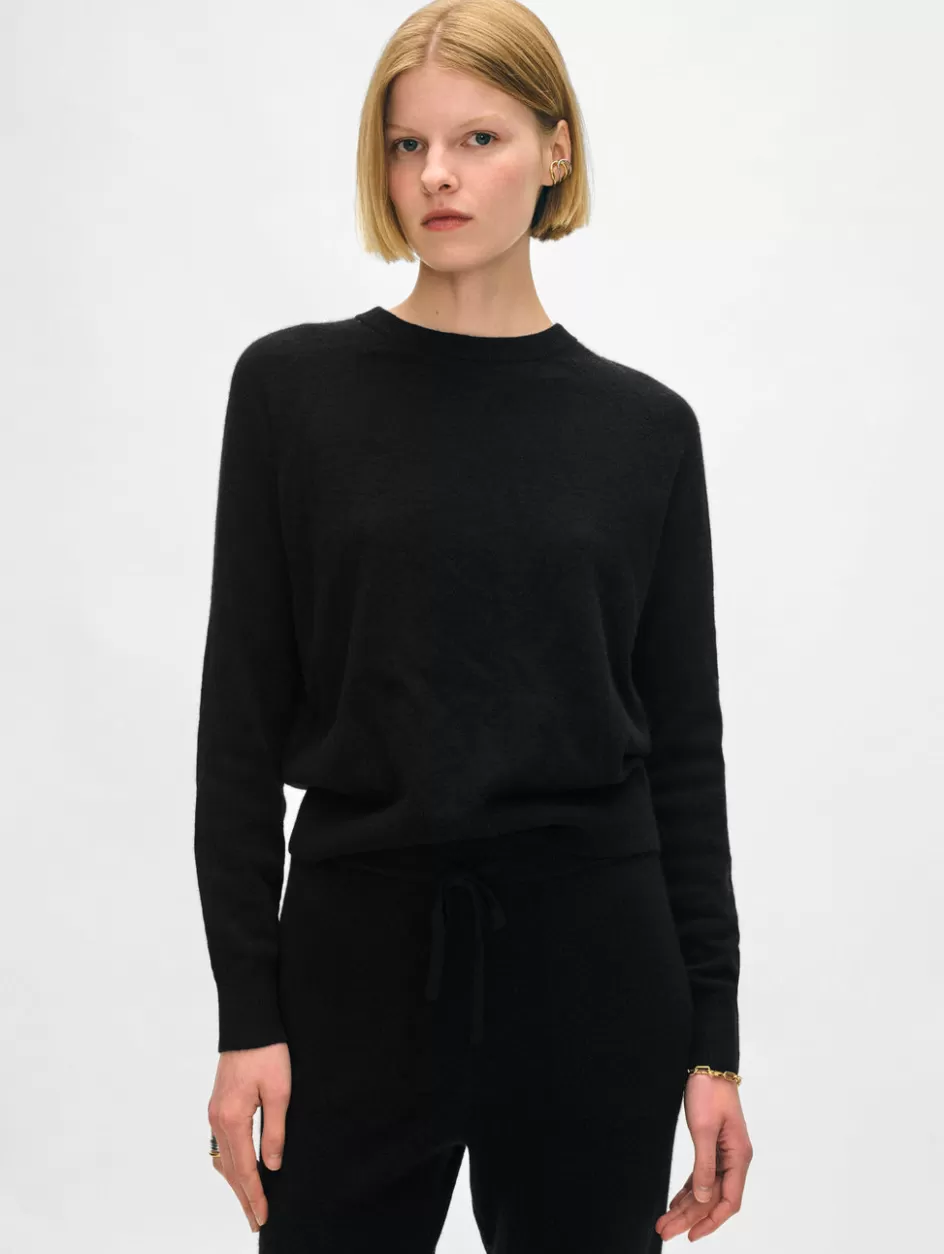 White + Warren Lounge-cashmere easy sweatshirt