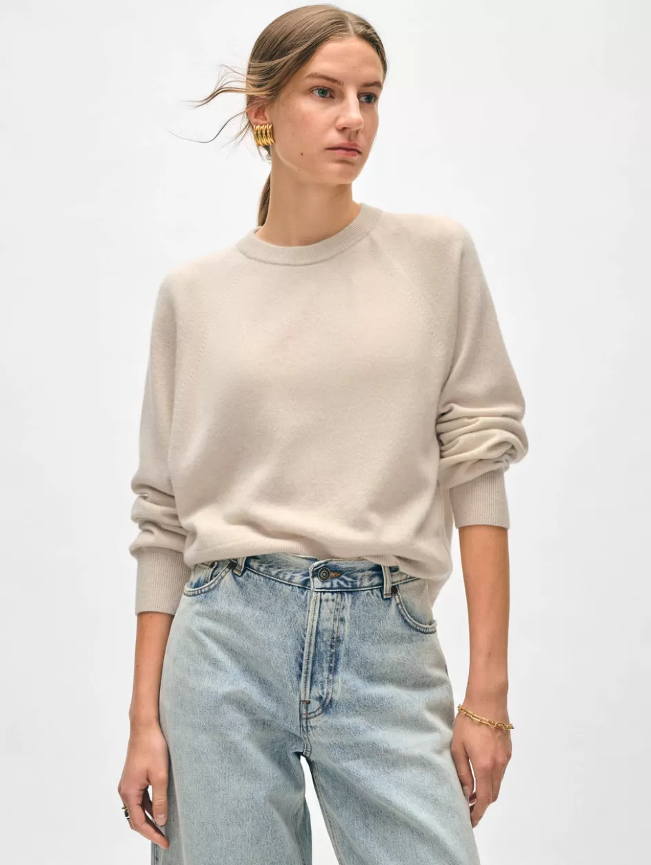 White + Warren Lounge-cashmere easy sweatshirt