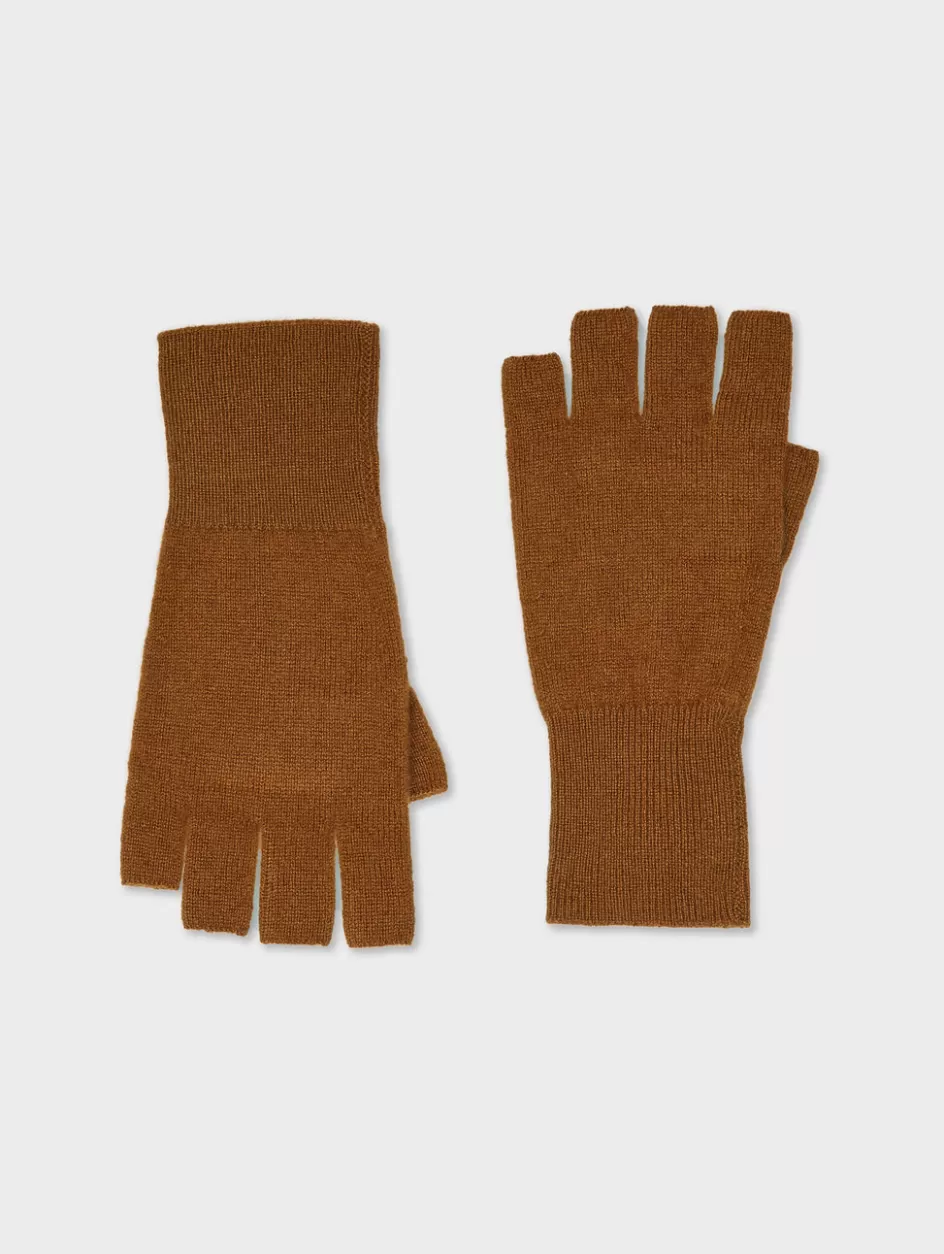 White + Warren Hats + Gloves-cashmere fingerless glove