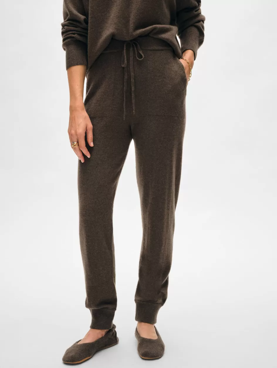 White + Warren Lounge-cashmere jogger