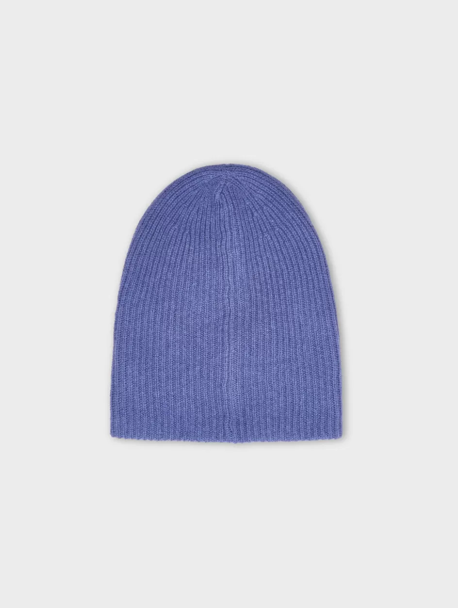 White + Warren Hats + Gloves-cashmere plush rib beanie